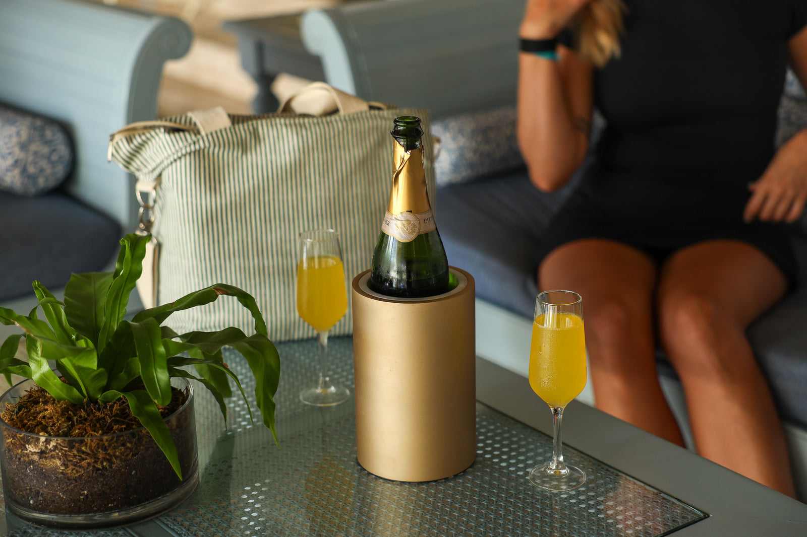 Branded Coolenator in a hospitality setting